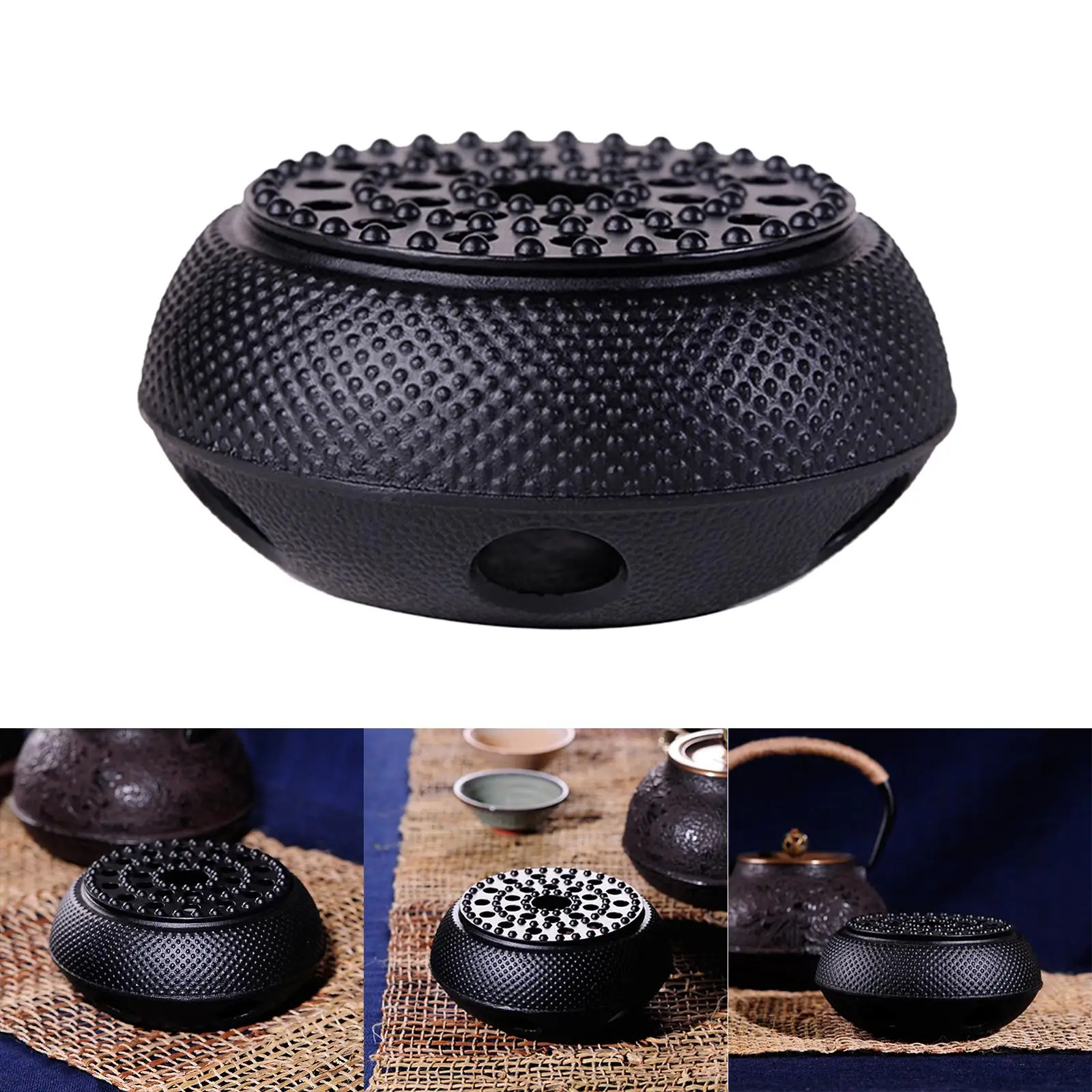 Cast Iron Teapot - Small Dot Cast Iron Teapot Warmer