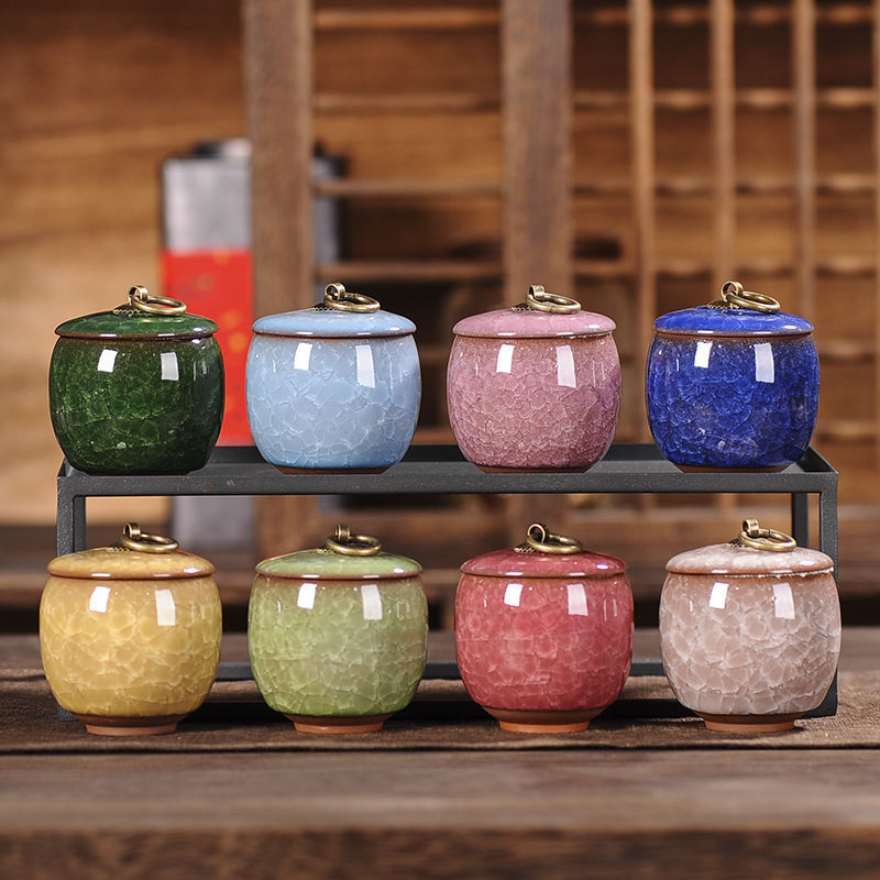 Tea Coffee Sugar Container - Portable Tea Coffee Sugar Jar Mini