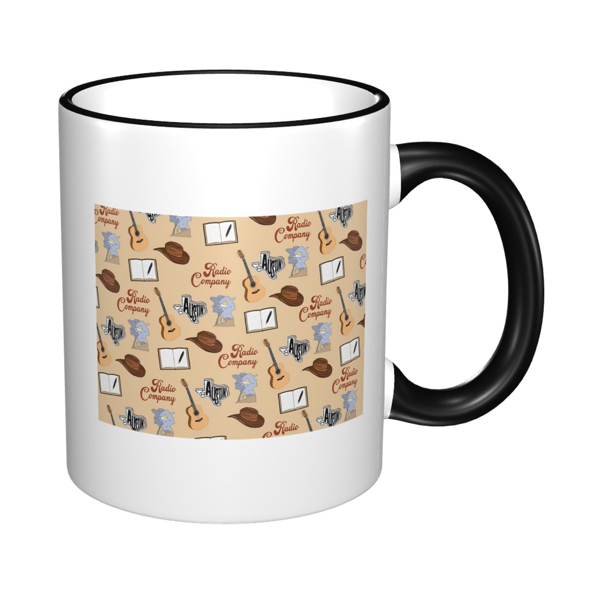 Coffee Tea And Company - Radio Company Inspired Mug Funny Ceramic