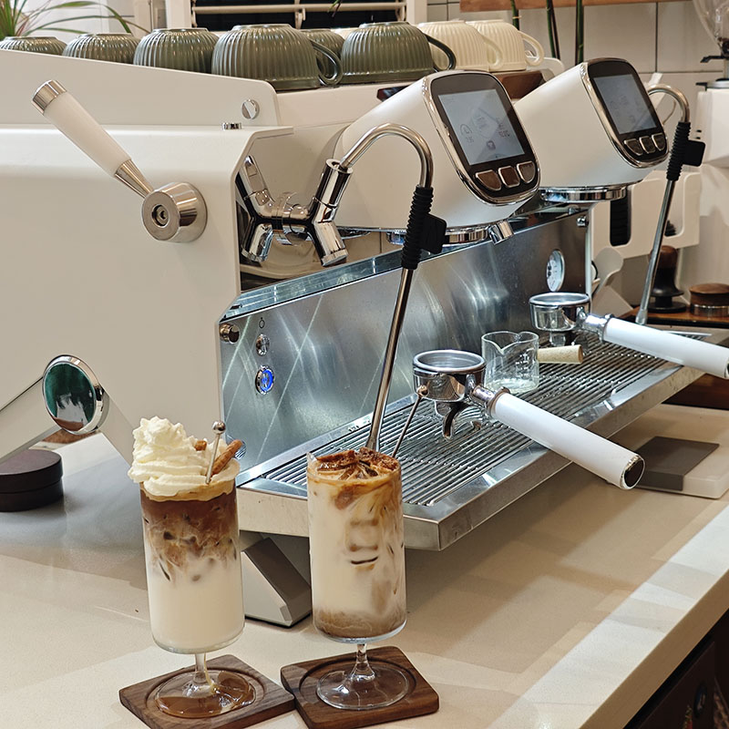 Semi-Automatic Commercial Prof - Coffee Tea Espresso Machines 评论和价格