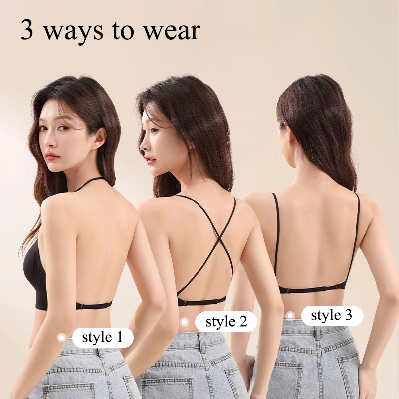 Multiway Halter Bralette Women - Coffee Tea Or Me 评论和价格