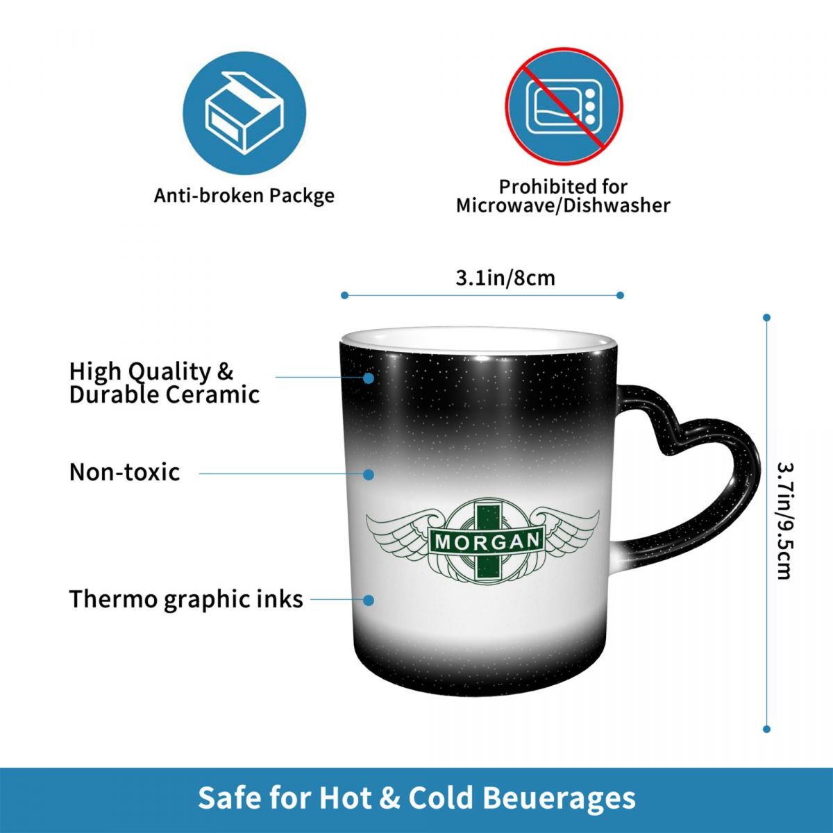Morgan Motor Car Company Mug F - Coffee Tea And Company 评论和价格