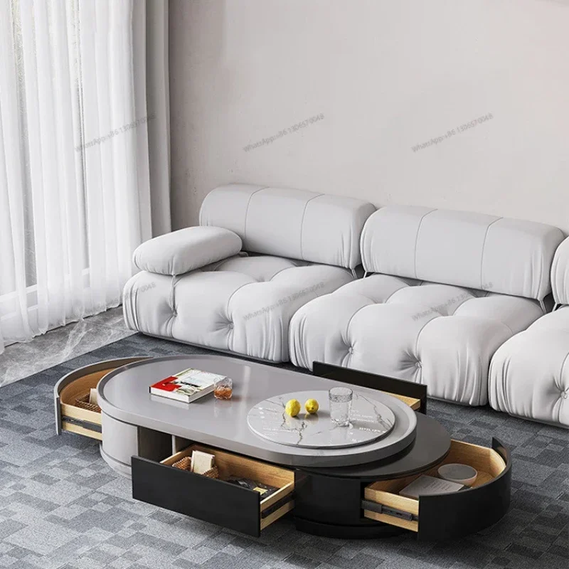 Light Luxury Rock Plate Tea Ta - Coffee Tea Unit 评论和价格
