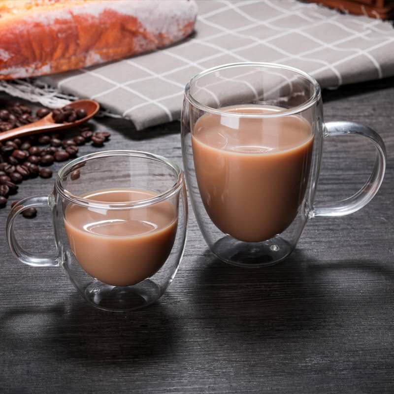 2/3/4Pcs Double Wall High Boro - Lemon Tea Coffee 评论和价格