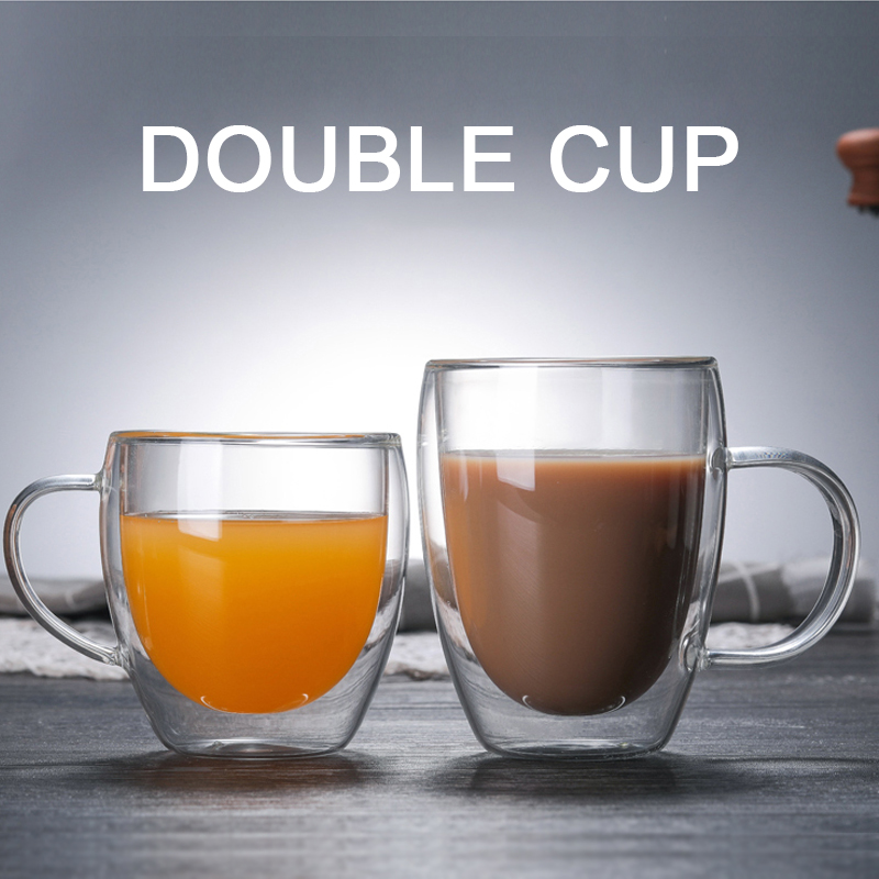2/3/4Pcs Double Wall High Boro - Lemon Tea Coffee 评论和价格