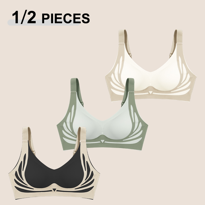 1/2Pcs/Set Women Push Up Bras  - Coffee Tea Or Me 评论和价格