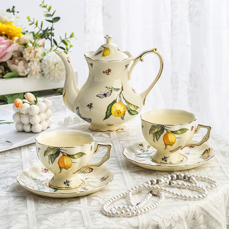 European Countryside Style Tea - Lemon Tea Coffee 评论和价格