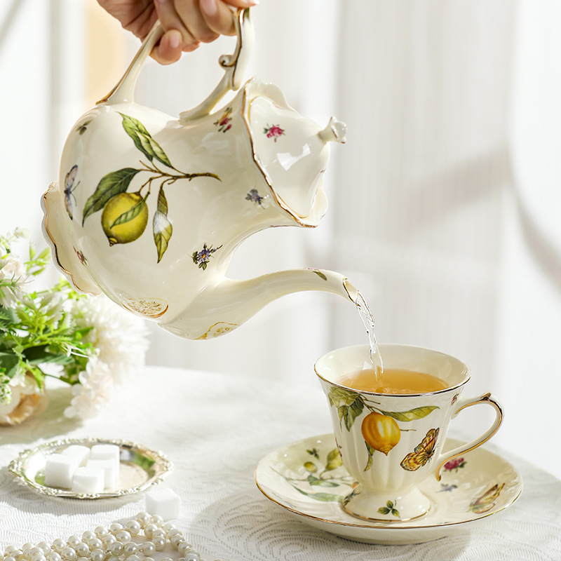 European Countryside Style Tea - Lemon Tea Coffee 评论和价格
