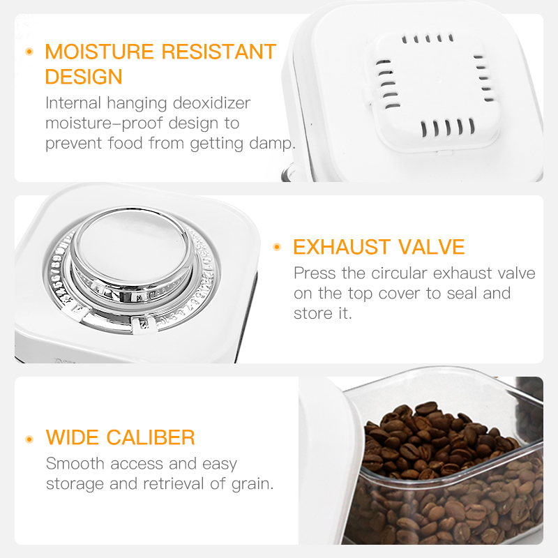 AliKisscafe Coffee Bean Storag - Coffee Tea Espresso Machines 评论和价格
