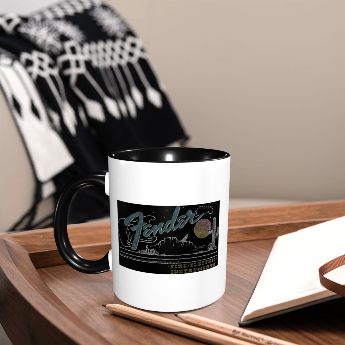 Company 90s Jazz Fender Guitar - Coffee Tea And Company 评论和价格