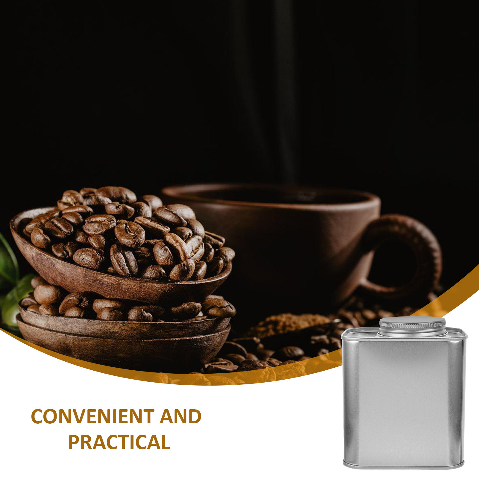 4Pcs Coffee Bean Storage Canis - Tea Coffee Sugar Container 评论和价格