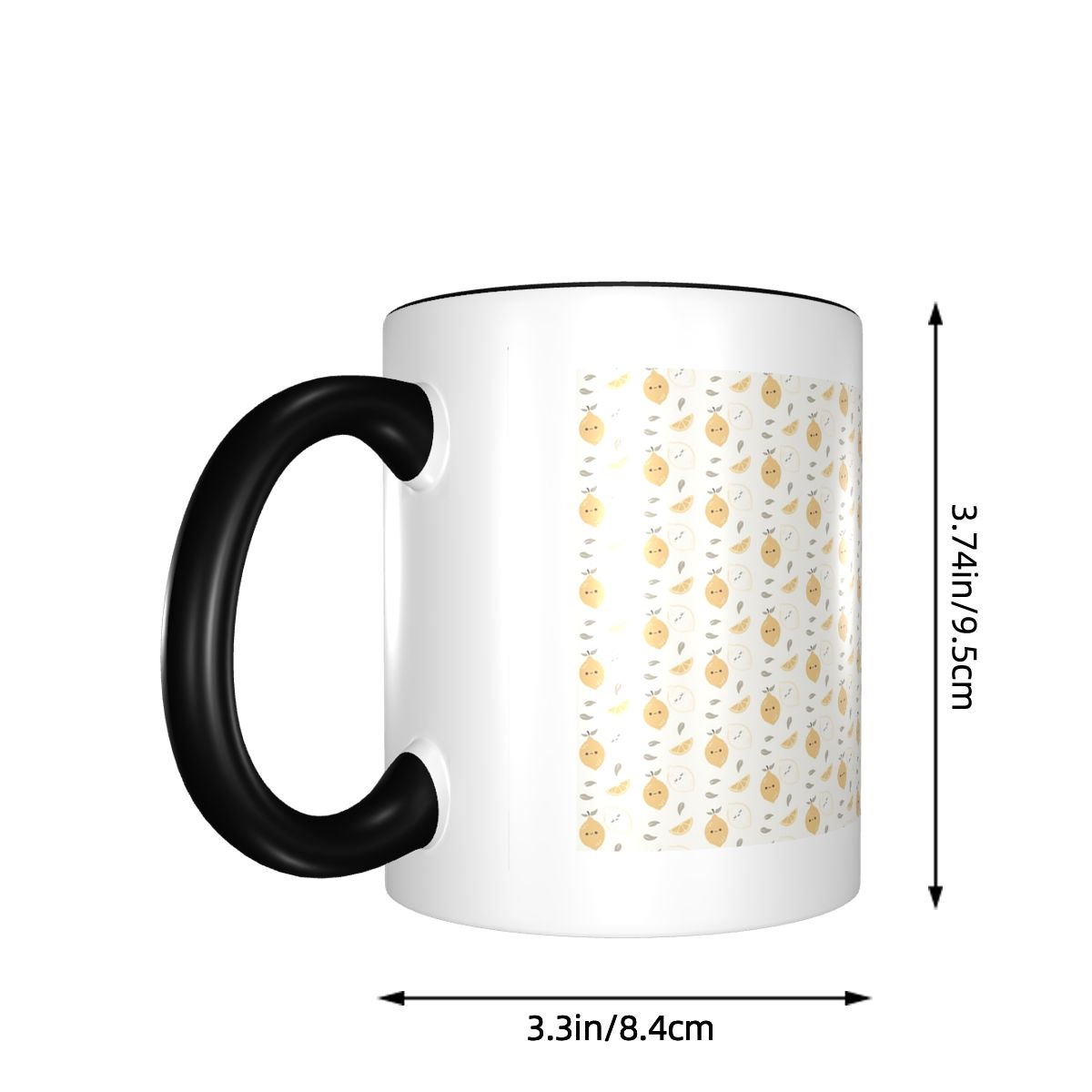 Cute Lemon Pattern Mug Funny C - Lemon Tea Coffee 评论和价格