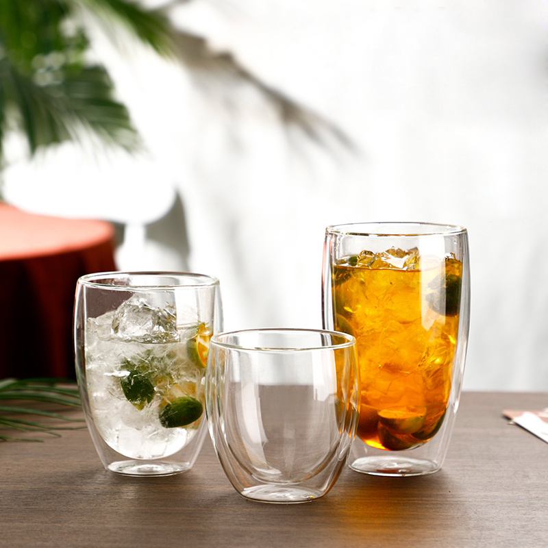 250/350/450ml Double Wall High - Lemon Tea Coffee 评论和价格