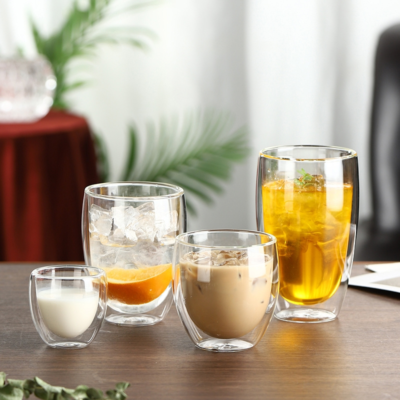 250/350/450ml Double Wall High - Lemon Tea Coffee 评论和价格