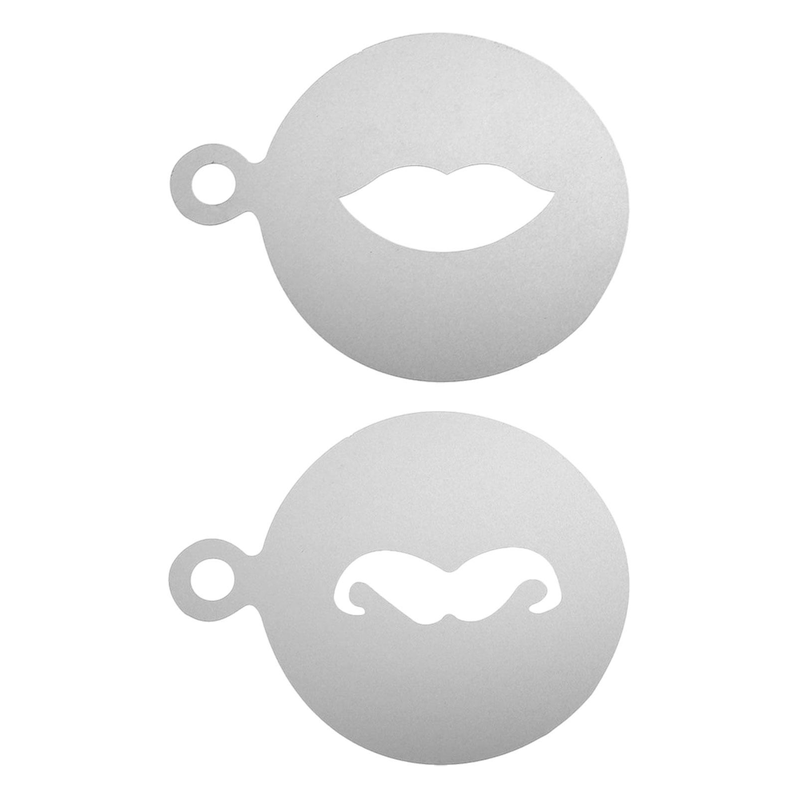 Latte Art Stencil Baking Decor - Coffee Stencil Art 评论和价格