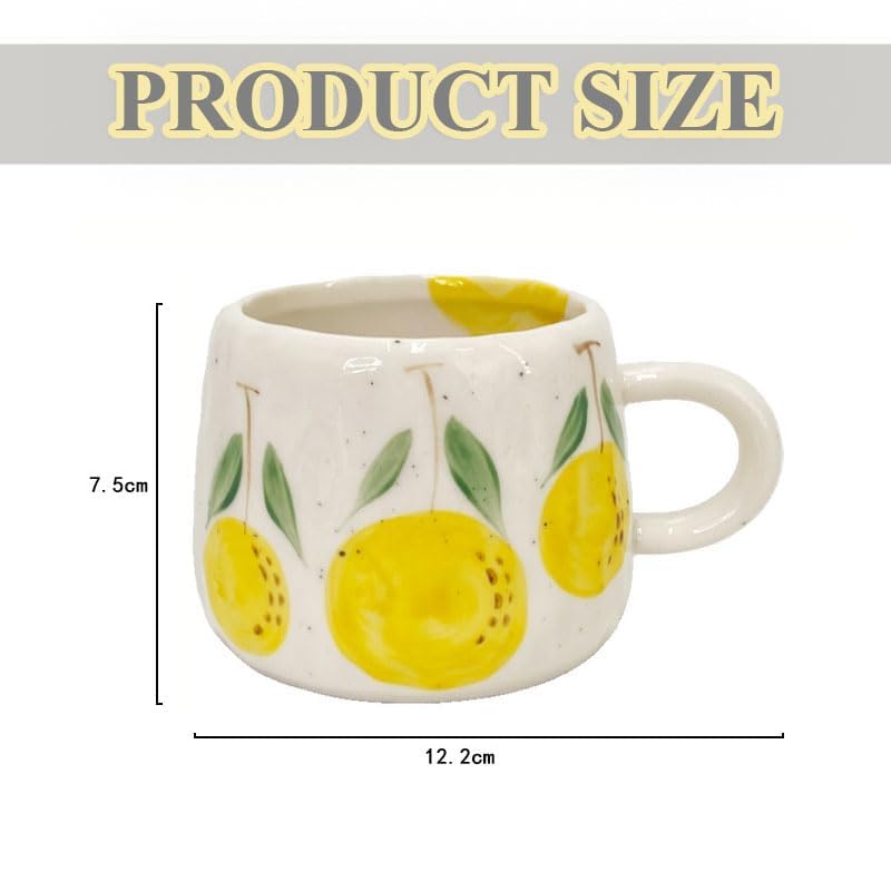 Coffee Mug 12oz Summer Cute Ce - Lemon Tea Coffee 评论和价格