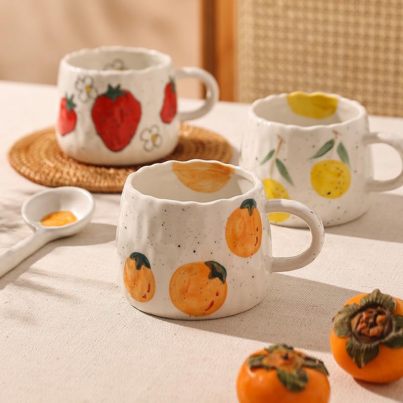 Coffee Mug 12oz Summer Cute Ce - Lemon Tea Coffee 评论和价格