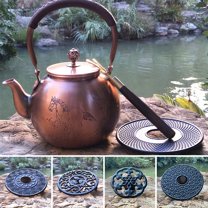 1 piece Cast Iron Teapot Trive - Cast Iron Teapot 评论和价格